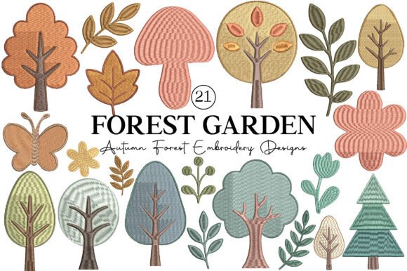 Autumn Forest Embroidery: A Designer's Review