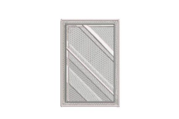 Charming Mockup of a Window Embroidery Design