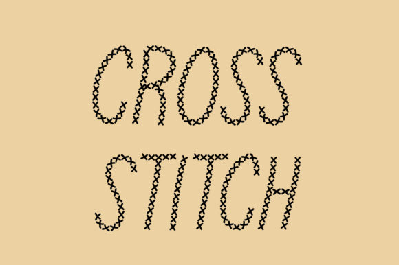 Cross Stitch: A Charming Font for Personalized Gifts