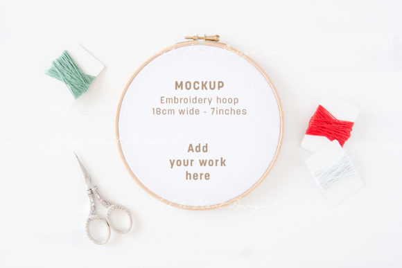 Embroidery Hoop Mockup - Christmas: A Festive Design Review