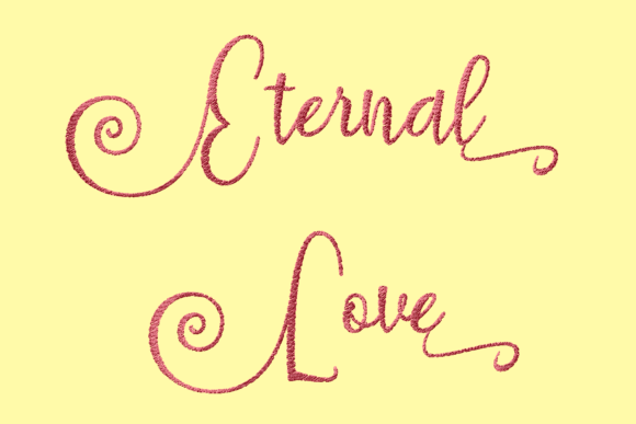 Eternal Love: A Versatile Embroidery Design for Holiday Gifts