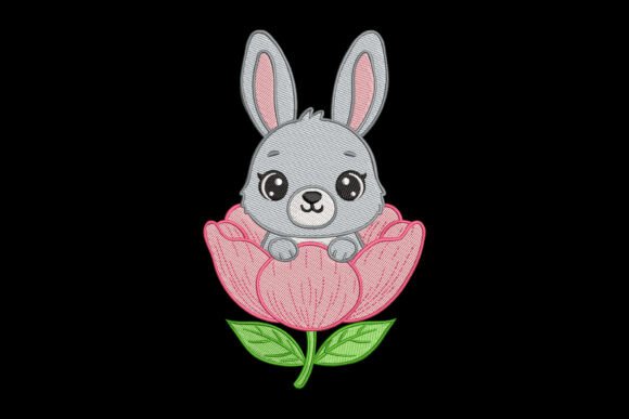Rabbit in Flowers: A Charming Addition to Your Collection